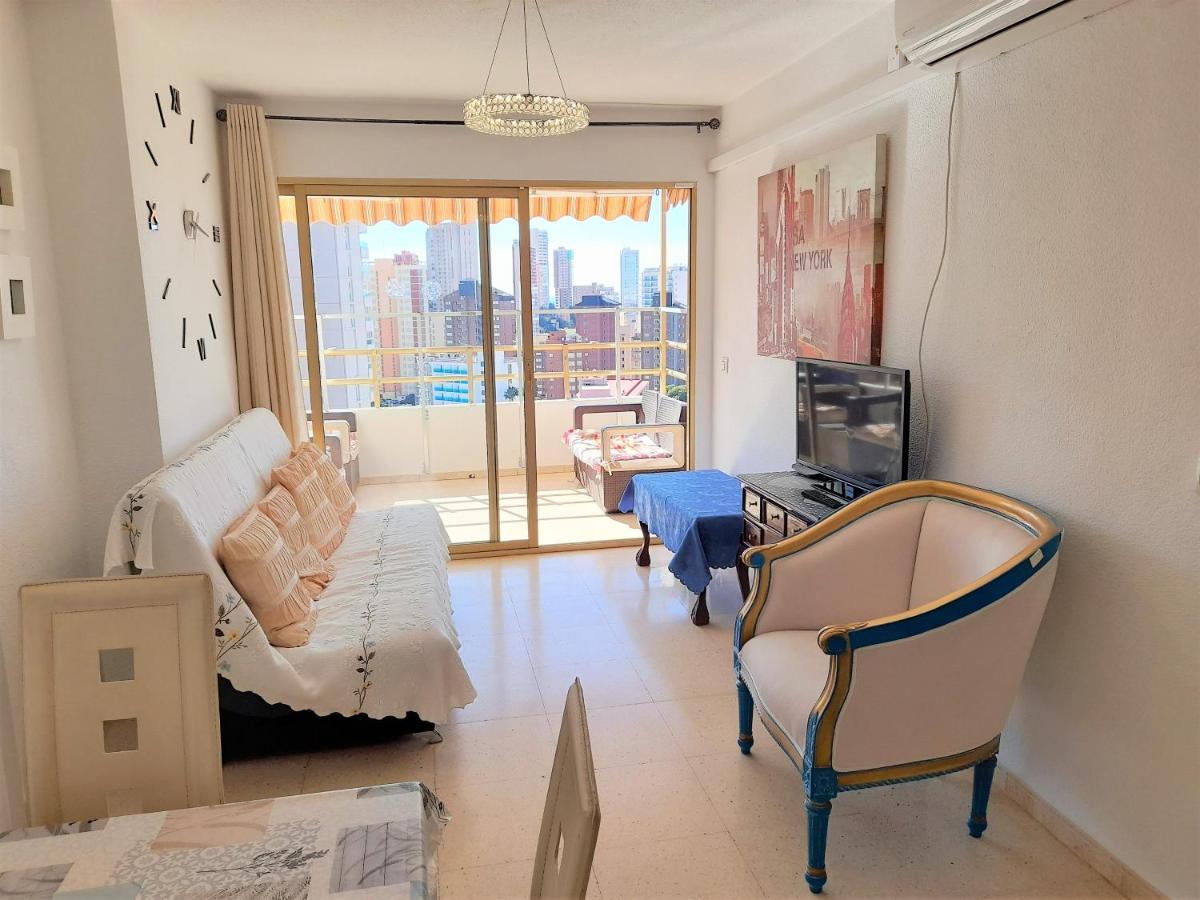 Agustina Apartment In Rincon De Loix -Free Parking, Wi-Fi, Pool, New Air Conditioning, Sea View Бенидорм Экстерьер фото